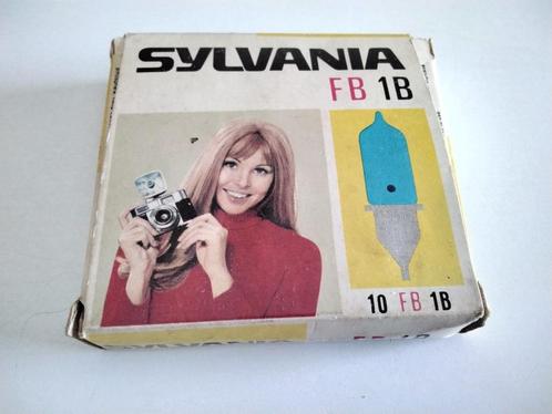 Vintage SYLVANIA - FB 1B flitslampen - camera's, Verzamelen, Foto-apparatuur en Filmapparatuur, Flitser, Verzenden
