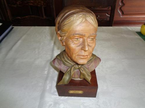 Sculptuur hoofd dame, Antiek en Kunst, Kunst | Beelden en Houtsnijwerken, Ophalen of Verzenden