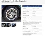 Audi A5 A6 wielen 17", Auto-onderdelen, Banden en Velgen, 17 inch, Banden en Velgen, Gebruikt, Personenwagen