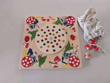 Janbibejan paddestoelenspel memory/kleurenspel beschikbaar voor biedingen