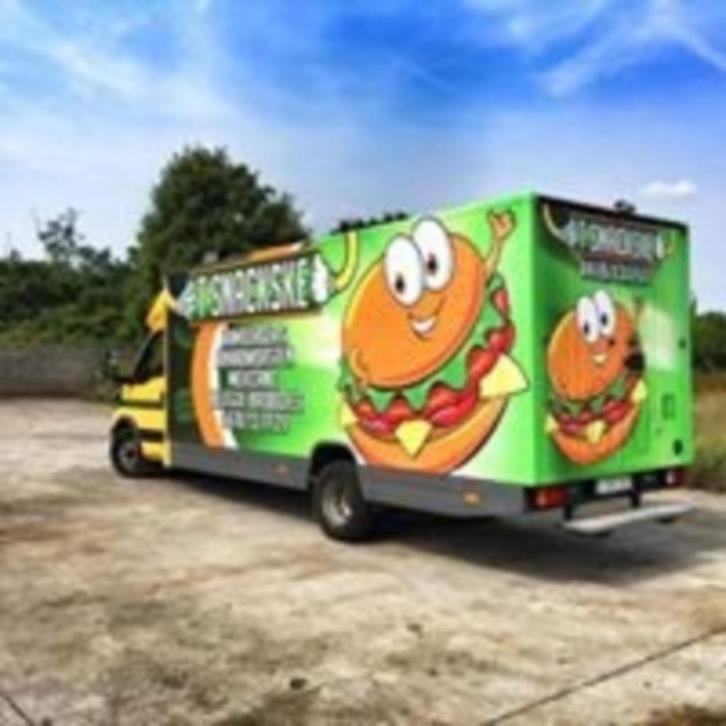 Foodtruck voor broodjes & snacks + staanplaatsen, Zakelijke goederen, Horeca | Food, Snacks, Ophalen