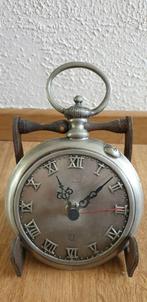 Vintage tinnen klok, Maison & Meubles, Accessoires pour la Maison | Horloges, Comme neuf, Enlèvement ou Envoi