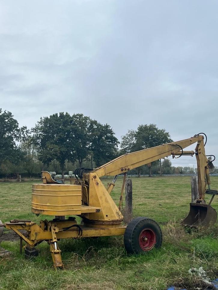 Getrokken landbouw (mest) kraan Delmote, Zakelijke goederen, Landbouw | Werktuigen, Ophalen