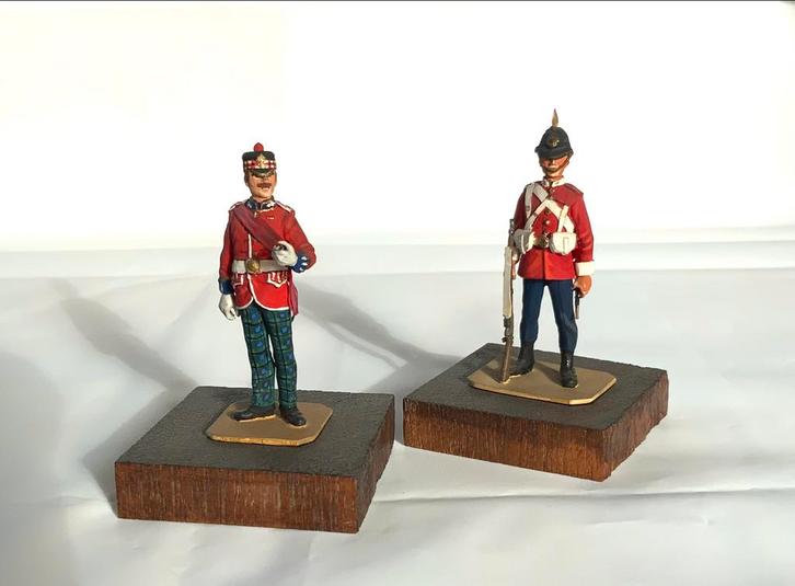 Britse soldaten, Hobby en Vrije tijd, Modelbouw | Figuren en Diorama's, Zo goed als nieuw, Verzenden