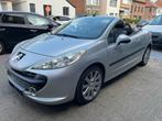Pegoet 207 cabrio 1.6 benzine  2008, Auto's, Peugeot, Zwart, Cabriolet, Leder, Bedrijf