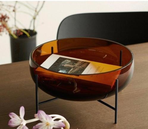 GEZOCHT: audo copenhagen Echasse amber schaal, Huis en Inrichting, Woonaccessoires | Vazen, Ophalen