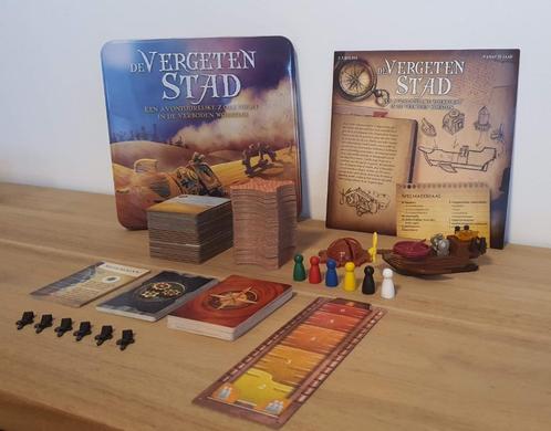 Cardgame - De vergeten stad, Hobby en Vrije tijd, Gezelschapsspellen | Kaartspellen, Zo goed als nieuw, Een of twee spelers, Drie of vier spelers