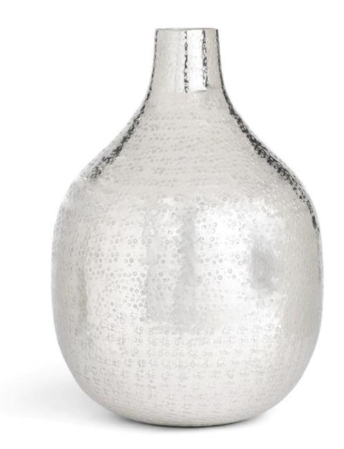 Metalen vaas, Huis en Inrichting, Woonaccessoires | Vazen, Nieuw, Overige kleuren, Minder dan 50 cm, Overige materialen, Ophalen of Verzenden