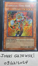 Elemental Hero Heat (Secret - PP02-EN007), Ophalen of Verzenden, Zo goed als nieuw, Losse kaart, Foil