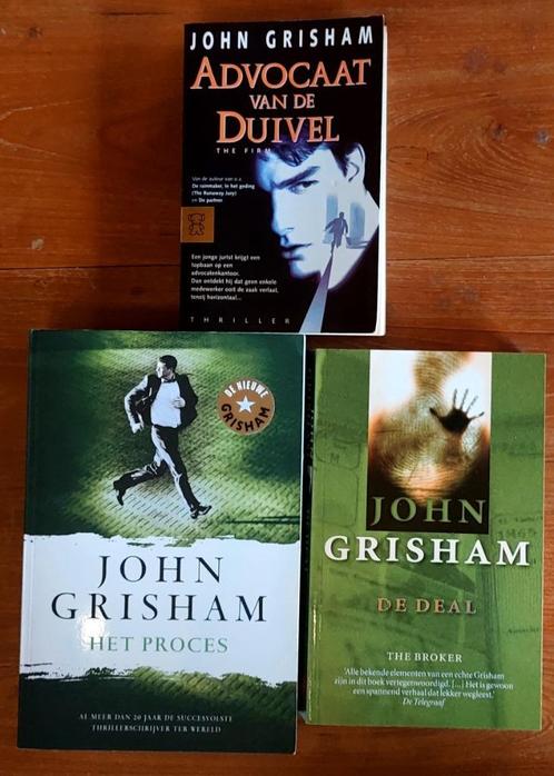 Boek - Jon Grisham - Advocaat van de duivel- De deal- Het pr, Boeken, Thrillers, Zo goed als nieuw, Ophalen of Verzenden