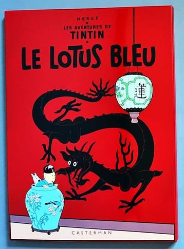 *** NU KOPEN 749 *** Kuifje-Tintin-Emaille " Le Lotus Bleu ", Enlèvement ou Envoi, Tintin, Comme neuf