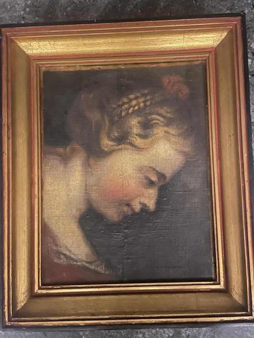 Intrigerend mooi, oud schilderijtje beschikbaar voor biedingen