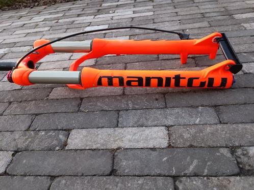 Manitou Air 29" verende voorvork met lockout, Fietsen en Brommers, Fietsonderdelen, Gebruikt, Mountainbike, Voorvork, Ophalen of Verzenden