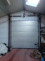 Sectionale poort 3m x 3m nassau, Doe-het-zelf en Bouw, Deuren en Vliegenramen, Ophalen, Gebruikt, Garagedeur, Metaal