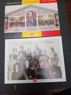 Belgique 3 cartes sur les 175 ans de la Belgique lot 488B, Timbres & Monnaies, Enlèvement ou Envoi