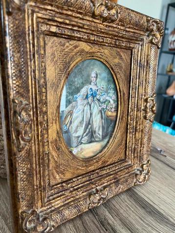 2 kleine schilderijtjes beschikbaar voor biedingen