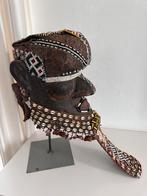 Exclusief Kuba Bwoom Koningsmasker coll. Antropoloog 1940 -1, Antiek en Kunst, Verzenden