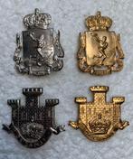 Kenteken, 5de LINIE + 6de LINIE mutskentek, Zilver+Goud, Verzamelen, Ophalen of Verzenden, Landmacht, Embleem of Badge