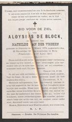 Oorlogsslachtoffer 1914-18, Verzamelen, Bidprentjes en Rouwkaarten, Verzenden