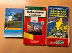 Denemarken reisgids en kaarten, Enlèvement ou Envoi, Utilisé, Europe, Guide ou Livre de voyage