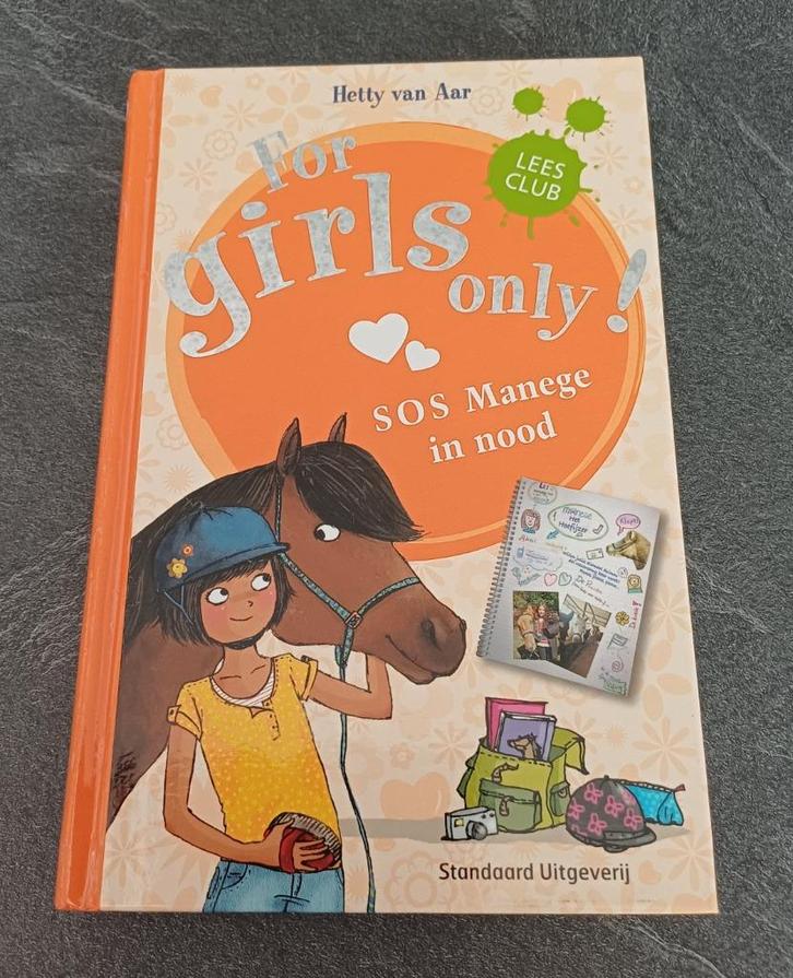 boek For Girls Only 5 - S.O.S. Manege in nood, Boeken, Kinderboeken | Jeugd | 10 tot 12 jaar, Gelezen, Fictie, Ophalen of Verzenden