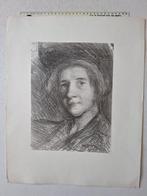 Litho Jakob Smits Mevrouw René Van Bastelaer, Antiek en Kunst, Ophalen of Verzenden