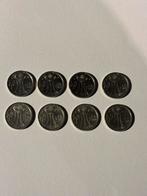 Lot: 8x 50 frank munt voor EK 2000, Postzegels en Munten, Ophalen of Verzenden, Setje