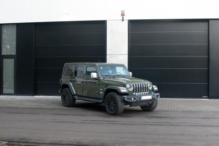 Jeep Wrangler PHEV 2.0 Turbo 4xe Sahara - KAHN, Camera, ACC, Auto's, Jeep, Particulier, Wrangler, 4x4, ABS, Achteruitrijcamera