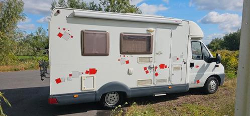 Te koop mobilhome fiat 2004, Caravans en Kamperen, Mobilhomes, Particulier, Fiat, Fiat, Ringverwarming, Omvormer, Oven, Schotel