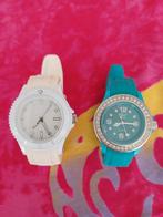 2 horloge's dames of meisjes, Handtassen en Accessoires, Horloges | Kinderen, Ophalen, Zo goed als nieuw