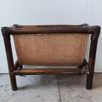 Vintage magazinerek uit bamboe., Huis en Inrichting, Woonaccessoires | Krantenbakken en Lectuurbakken, Ophalen, Zo goed als nieuw