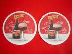 2 SOUS - BOCKS ** KASTEEL ** ROUGE, Ophalen of Verzenden, Nieuw, Viltje(s), Overige merken