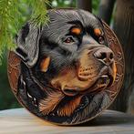 Panneau décoratif en métal Rottweiler (20 x 20 cm), Enlèvement ou Envoi, Neuf