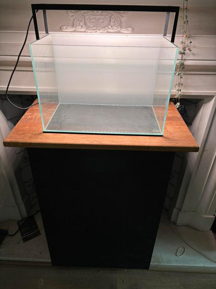ADA 45p met meubel, Animaux & Accessoires, Poissons | Aquariums & Accessoires, Comme neuf, Aquarium vide, Enlèvement