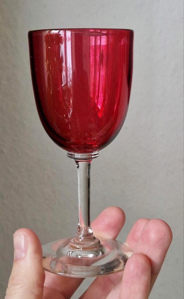 Chenee Herbatte Bristol Green reeks gekleurde glazen., Antiek en Kunst, Antiek | Glaswerk en Kristal, Ophalen