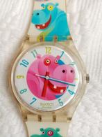 Swatch Swiss Quartz Rhino 2004 sporthorloge, Handtassen en Accessoires, Blauw, Swatch, Ophalen of Verzenden, Zo goed als nieuw