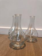 3 vases en verre Ikea, Maison & Meubles, Accessoires pour la Maison | Vases, Moins de 50 cm, Enlèvement ou Envoi, Autres couleurs