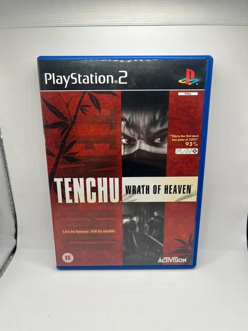 Tenchu Wrath Of Heaven Ps2 Sony PlayStation, Games en Spelcomputers, Games | Sony PlayStation 2, Gebruikt, Avontuur en Actie, 1 speler