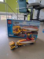 Lego 4643 Vrachtwagen met boot, Kinderen en Baby's, Speelgoed | Duplo en Lego, Ophalen of Verzenden, Lego, Zo goed als nieuw