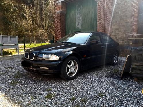 BMW 320d E46 (te repareren), Auto's, BMW, Particulier, Cruise Control, Lederen bekleding, Zetelverwarming, Grijs, Leder, Ophalen