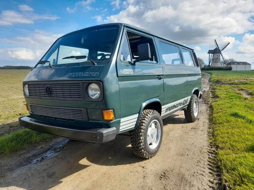 VW T3 SYNCRO MULTIVAN 2.1 WBX, Autos, Oldtimers & Ancêtres, Particulier, 4x4, Toit ouvrant, Volkswagen, Enlèvement