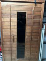 Sauna infraroodcabine 2 personen, Ophalen, Zo goed als nieuw