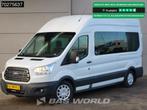 Ford Transit 130pk 9-Persoons Luchtvering Ramp Personenvervo, Stof, Euro 6, Wit, 130 pk