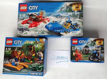 Lego city - 3 sets (2017/2018) nieuw in ongeopende doos