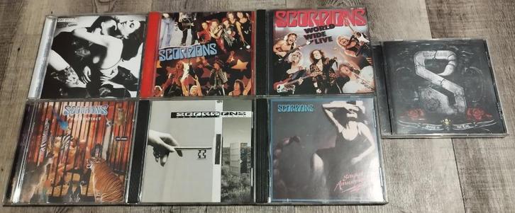 CD's Scorpions en Warlock /Doro, Cd's en Dvd's, Cd's | Hardrock en Metal, Zo goed als nieuw, Ophalen of Verzenden