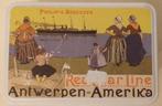 Blikken doos Philip's Biscuits - Red Star Line, Verzamelen, Scheepvaart, Ophalen of Verzenden