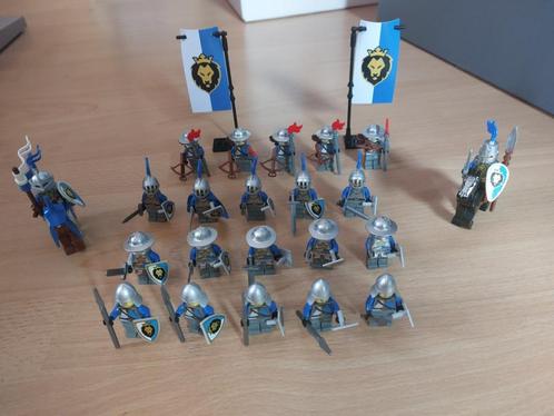 Blauwe ridders - set, Kinderen en Baby's, Speelgoed | Duplo en Lego, Zo goed als nieuw, Complete set, Verzenden