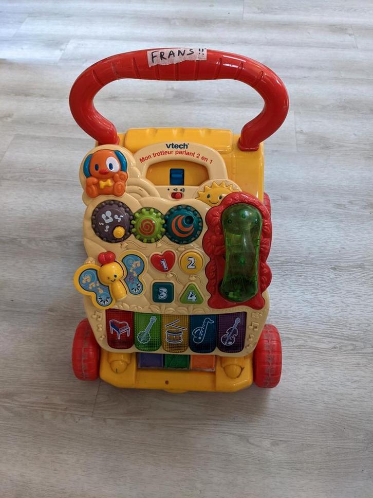 VTech Mon Trotteur Parlant 2 en 1, Kinderen en Baby's, Speelgoed | Vtech, Gebruikt, Ophalen