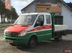 Mercedes-Benz Sprinter 511 CDI Euro 4 L2H1 DC 7-Pers Pick-Up, Auto's, Wit, Mercedes-Benz, Bedrijf, Cruise Control