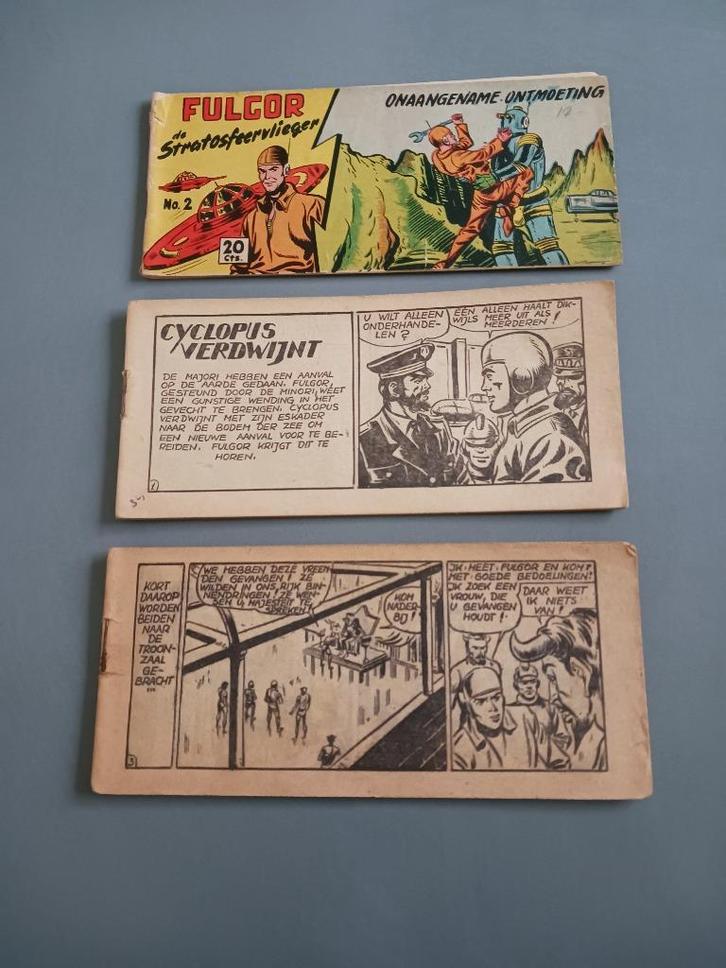 Fulgor, 3x lilliput boekjes, Livres, BD, Utilisé, Plusieurs BD, Enlèvement ou Envoi